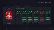 The stats (Image via EA Sports)